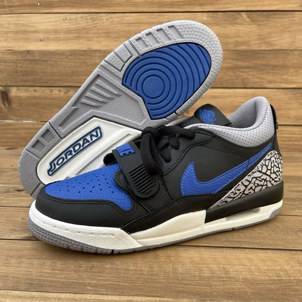 NEW Nike Jordan Legacy 312 Low GS Shoes Royal Blue CD9054-041 Youth 5.5Y Women 7